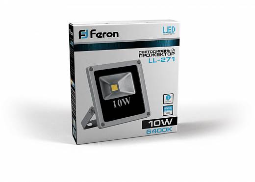 Feron LL-271 IP66 10W желтый - 2